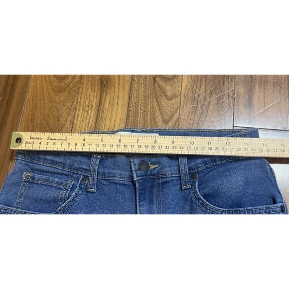 Levi's 511 Jeans Womens 18 Reg 29x31 Slim Fit Medium Blue Wash Black Label - Picture 4 of 10